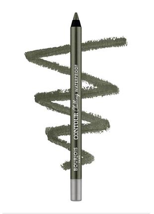 Олівець для очей bourjois countour clubbing водостійкий 77 - kaki n gold, 1.2 г