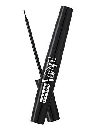 Подводка для век pupa vamp! professional liner waterproof 100 extra black, 4.5 мл