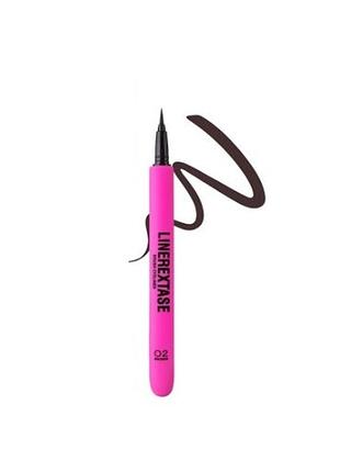 Підводка вологостійкий пензлик vivienne sabo eyeliner pen linerextase 02 brown, 0,5 мл