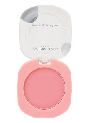 Матовые румяна vivienne sabo blush macaron 02 (холодный розовый), 4.1 г