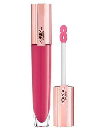 Блеск для губ с эффектом объема l'oreal paris glow paradise balm-in-gloss 408, 7 мл