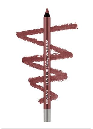 Олівець для очей bourjois countour clubbing водостійкий 74 - berry brown, 1.2 г