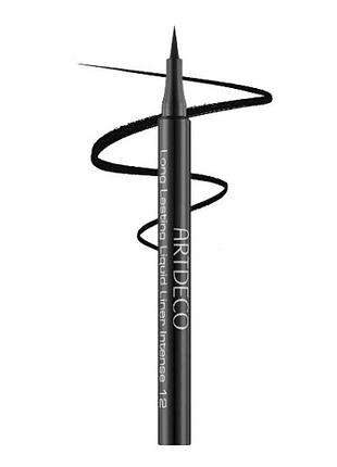 Суперстійке підведення для очей artdeco long lasting liquid liner intense , 0.6 мл