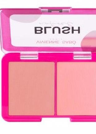 Палетка румян двойные vivienne sabo blush naturel palette 02, 6г