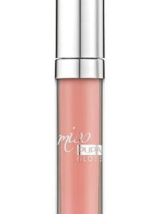 Блеск для губ pupa miss pupa gloss 300 soft kiss, 5 мл