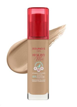 Тональная основа для лица bourjois healthy mix clean & vegan 52.2w - golden beige, 30 мл