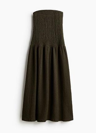 Нова сукня h&m темно оливкового кольору