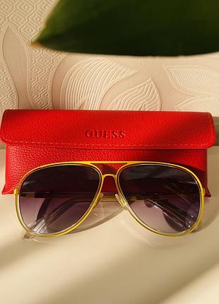 Сонцезахисні окуляри авіатори guess