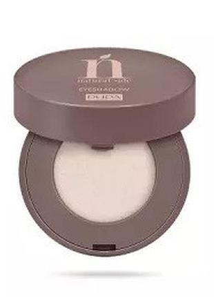 Тіні для повік pupa natural side eyeshadow 003 silky white, 2 г