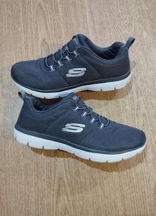 Текстильные кроссовки skechers легкие