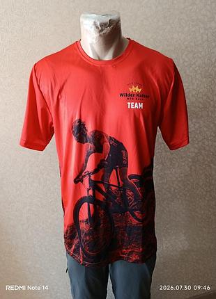 Велофутболка / джерси wilder kaiser mtb race team, размер l