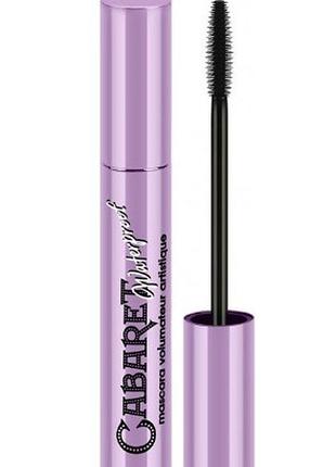 Тушь для ресниц vivienne sabo cabaret premiere waterproof №01 black, 9 мл