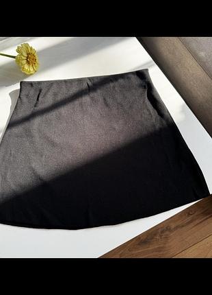 Zara | трикотажна спідниця-трапеція 🖤