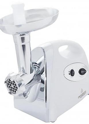 Электрическая мясорубка crownberg cb-4213 2500 вт с насадкой для томатов и колбас / кухонный измельчитель