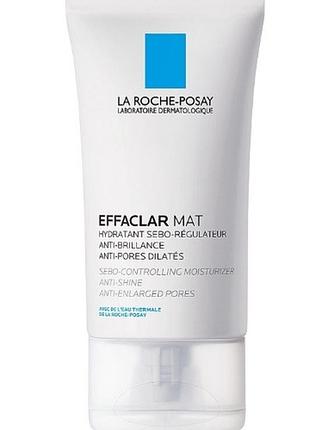 Зволожуюча матуюча себорегулююча емульсія la roche-posay effaclar mat, 40 мл