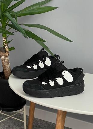 Топовые кроссовки puma x lamelo la#h black white