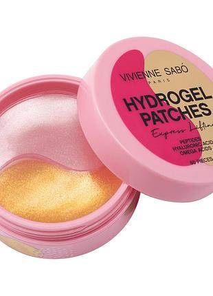 Гідрогелеві патчі для очей vivienne sabo hydrogel patches, 60 шт