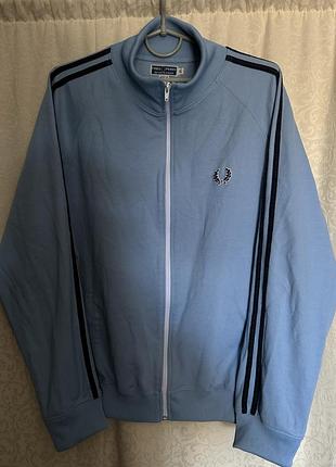 Вінтажна кофтла олімпійка фред пері fred perry sportswear 90's y2k, розмір xl, оригінал