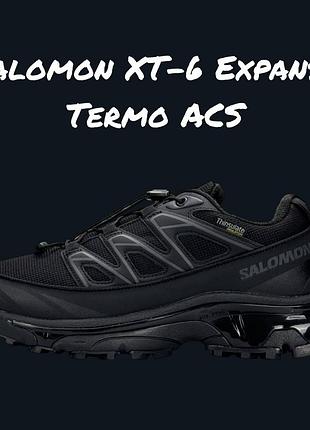 Salomon xt-6 expanse termo acs black grey