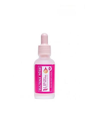 Зволожуюча та поживна олія губ sultana rose з jojoba oil, 30 мл
