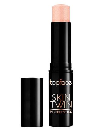 Хайлайтер-стик skin twin topface 03 - rozzy bronze, 9 г