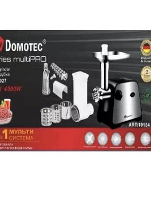 Мясорубка электрическая 3в1 4500w с 3 решетками / кухонный измельчитель для мяса и овощей