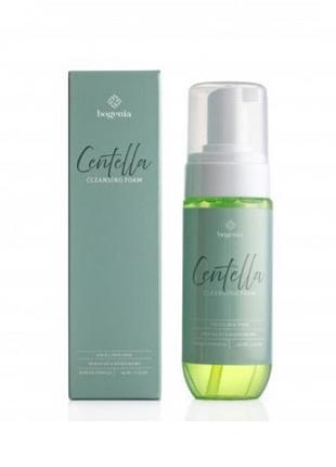 Пінка для вмивання centella cleansing foam bogenia, 150 г
