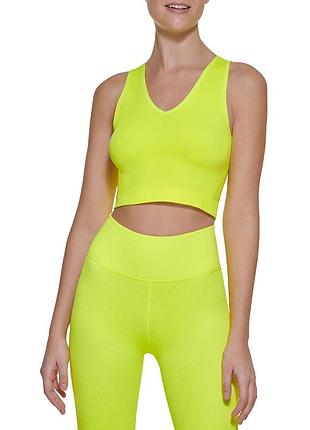 Спортивный топ calvin klein в рубчик