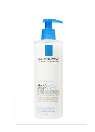Очищающий крем-гель для лица и тела la roche-posay lipicar syndet ap+, 400 мл
