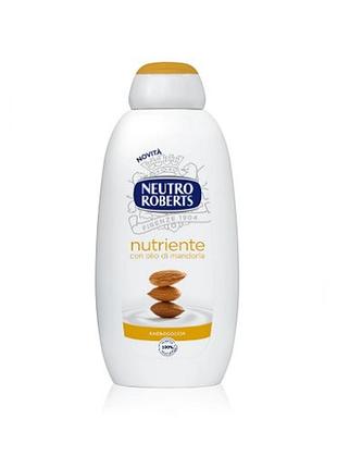Гель для душа с питательным эффектом neutro roberts olio di mandorla, 600 мл