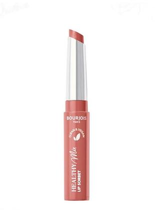 Бальзам для відтінків для губ bourjois healthy mix lip sorbet 06, 1.7 г