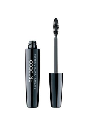 Туш для вій подовжує artdeco perfect volume mascara black №21 (чорна), 12 мл