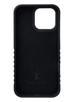 Чохол louis vuitton black для iphone 16 pro 3