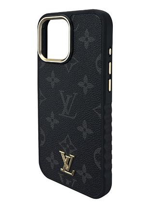 Чохол louis vuitton black для iphone 16 pro