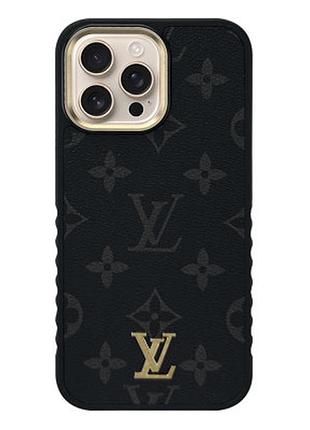 Чохол louis vuitton black для iphone 16 pro 2