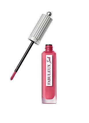 Помада лакова рідка bourjois rouge fabuleux ink lacquer 04 cherry cute, 3.5 мл