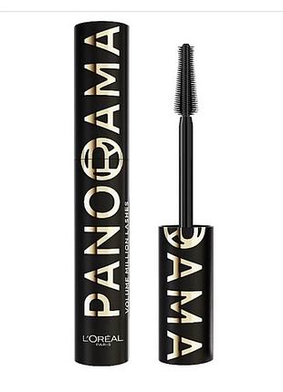 Туш для вій l'oreal paris volume million lashes panorama all night black, 9.9 мл