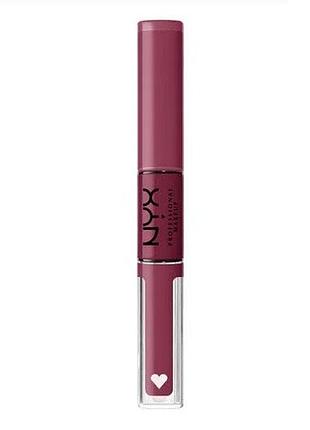 Помада-блиск для губ nyx professional makeup shine loud lip color 09 make it work, 2x3.4 мл