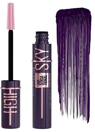 Тушь maybeline lash sensational sky high cherry, 7,2мл
