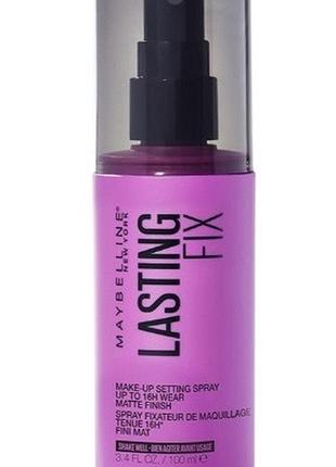 Фіксувальний спрей для макіяжу maybelline new york lasting fix setting spray, 100 мл