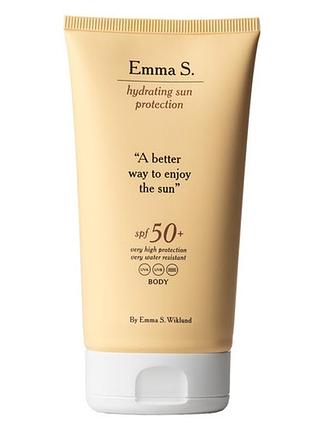 Водостойкий увлажняющий солнцезащитный крем emma s. hydration sun protection spf50, 50 мл