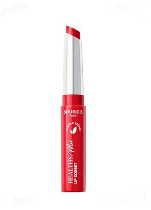 Бальзам для відтінків для губ bourjois healthy mix lip sorbet 02, 1.7 г