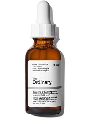 Очищувальна та балансуюча сироватка the ordinary balancing & clarifying serum, 30 мл