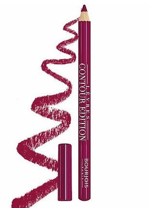 Контурний олівець bourjois velvet contour lip liner 05 berry much, 1.14 г