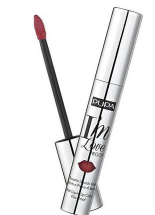 Матова рідка помада pupa i'm loveproof matt lip fluid 06 vintage rose, 2.7 мл