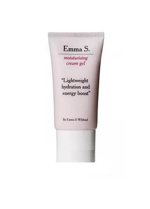 Легкий зволожуючий гель-крем з гіалуроновою кислотою emma s. moisturising cream gel 24h, 50 мл