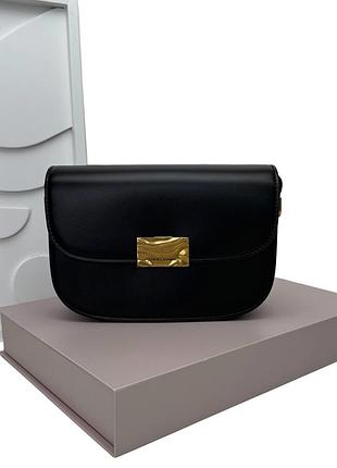 Невелика модна сумка екошкіра чорний арт.cm8317 black davidjones французька