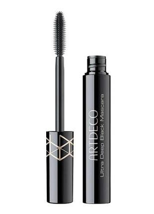Тушь artdeco ultra deep black mascara 01 deep black, 8 мл