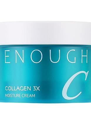 Увлажняющий крем для лица с коллагеном enough collagen 3x moisture cream, 50 мл