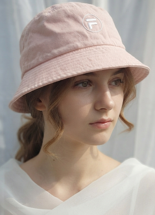 Оригінальна рожева панама fila (100% бавовна)
